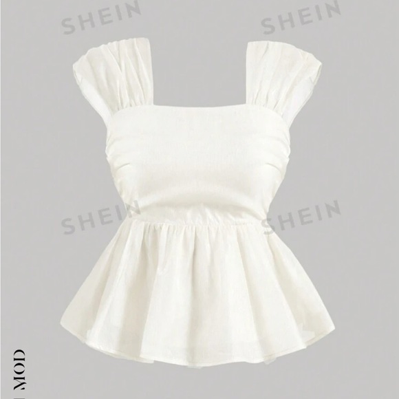 Shein Ruffled Top - Picture 1 of 6